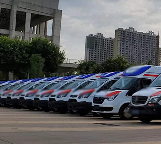 白河县服务车队展示